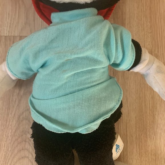 Vintage 90s Animaniacs Wakko Stuffed Animal Warner Bros. Ace Novelty 1995 Plush - Picture 3 of 10